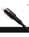 Kup Kabel 3w1 USAMS U5 US-SJ219 USB-A / Lightning / microUSB / USB-C 1,5m 2A černý/black - USA1104 - {ean13} - Sklep Home Screen