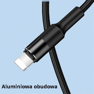 Kup Kabel 3w1 USAMS U5 US-SJ219 USB-A / Lightning / microUSB / USB-C 1,5m 2A czarny/black - USA1104 - {ean13} - Sklep Home Screen