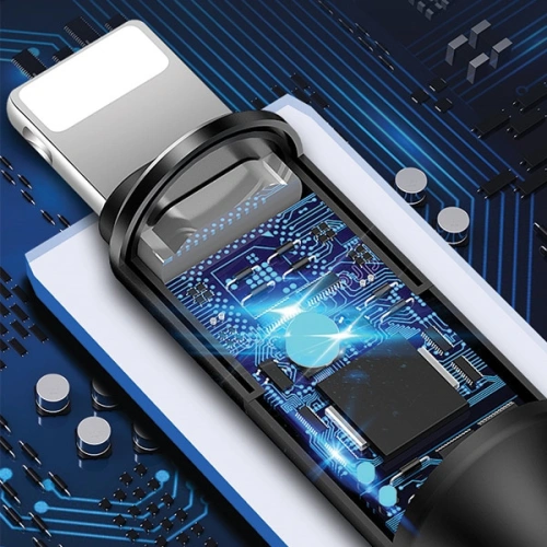 Kup Kabel 3w1 USAMS U5 US-SJ219 USB-A / Lightning / microUSB / USB-C 1,5m 2A černý/black - USA1104 - {ean13} - Sklep Home Screen