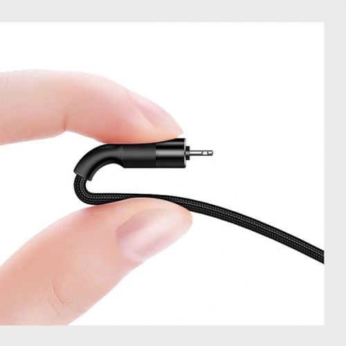 Kup Kabel 3w1 USAMS U5 US-SJ219 USB-A / Lightning / microUSB / USB-C 1,5m 2A černý/black - USA1104 - {ean13} - Sklep Home Screen
