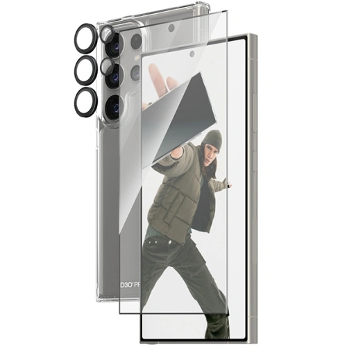 Kup Sada PanzerGlass Bundle 3v1 Samsung Galaxy S24 Ultra Hardcase + Ochranné sklo + Objektiv kamery - PZG622 - {ean13} - Sklep Home Screen