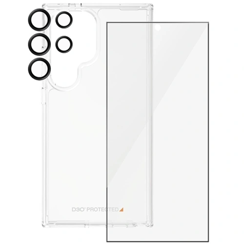 Kup Sada PanzerGlass Bundle 3v1 Samsung Galaxy S24 Ultra Hardcase + Ochranné sklo + Objektiv kamery - PZG622 - {ean13} - Sklep Home Screen
