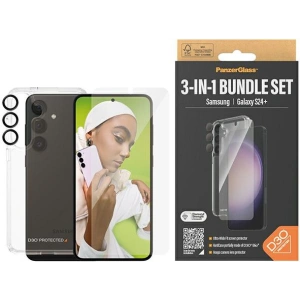 Kup Zestaw PanzerGlass Bundle 3in1 Samsung Galaxy S24+ Plus Hardcase + Screen Protector + Camera Lens - PZG623 - {ean13} - Sklep Home Screen