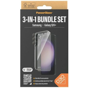 Kup Zestaw PanzerGlass Bundle 3in1 Samsung Galaxy S24+ Plus Hardcase + Screen Protector + Camera Lens - PZG623 - {ean13} - Sklep Home Screen