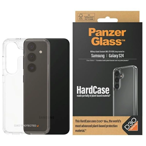Kup Etui PanzerGlass HardCase Samsung Galaxy S24 D3O 3xMilitary grade průhledný/transparentní - PZG625 - {ean13} - Sklep Home Screen