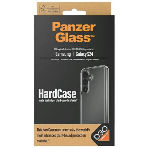Kup Etui PanzerGlass HardCase Samsung Galaxy S24 D3O 3xMilitary grade průhledný/transparentní - PZG625 - {ean13} - Sklep Home Screen