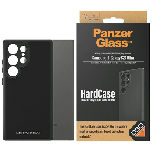 Kup Case PanzerGlass HardCase Samsung Galaxy S24 Ultra D3O 3xMilitary grade schwarz/black - PZG626 - {ean13} - Sklep Home Screen