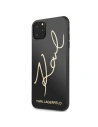 Kup Karl Lagerfeld KLHCN65DLKSBK iPhone 11 Pro Max schwarz/schwarz Hartschalenetui Signature Glitter - KLD167BLK - {ean13} - Sklep Home Screen