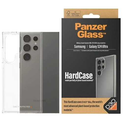 Kup Case PanzerGlass HardCase Samsung Galaxy S24 Ultra D3O 3xMilitary-Grad transparent - PZG627 - {ean13} - Sklep Home Screen