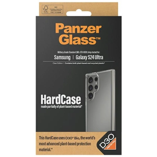 Kup Case PanzerGlass HardCase Samsung Galaxy S24 Ultra D3O 3xMilitary-Grad transparent - PZG627 - {ean13} - Sklep Home Screen