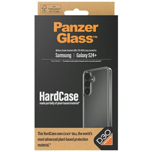 Kup Etui PanzerGlass HardCase Samsung Galaxy S24+ Plus D3O 3xMilitary grade przezroczysty/transparent - PZG629 - {ean13} - Sklep Home Screen