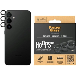 A kamerák objektívére való üveg PanzerGlass Hoops Kamera Samsung Galaxy S24+ Plus fekete/black