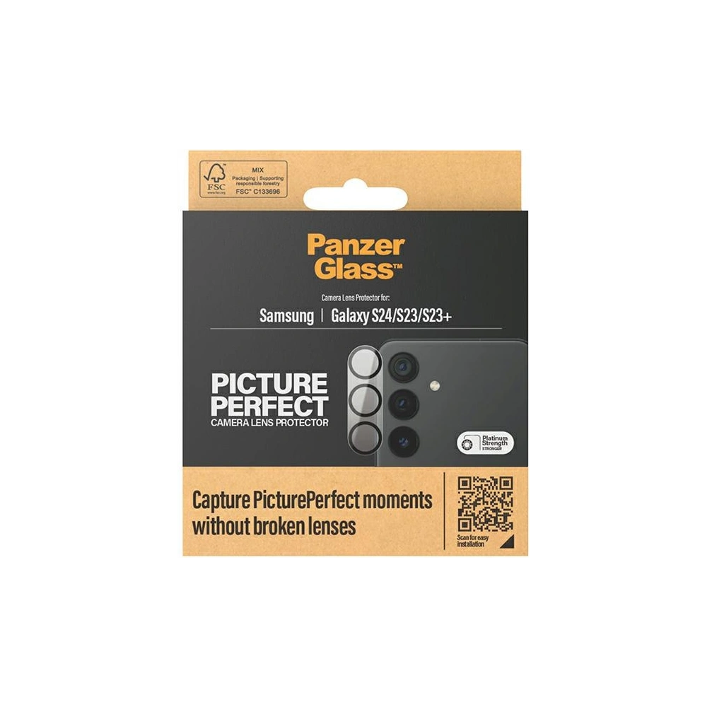 Szkło hartowane na obiektyw aparatu PanzerGlass Picture Perfect Samsung Galaxy S24 