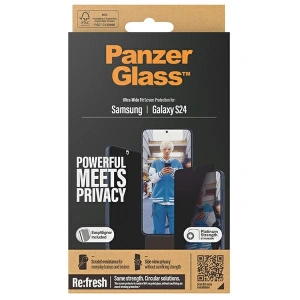 Buy PanzerGlass Ultra-Wide Fit Privacy + EasyAligner Samsung Galaxy S24 - PZG637 - {ean13} - Home Screen Store Europe