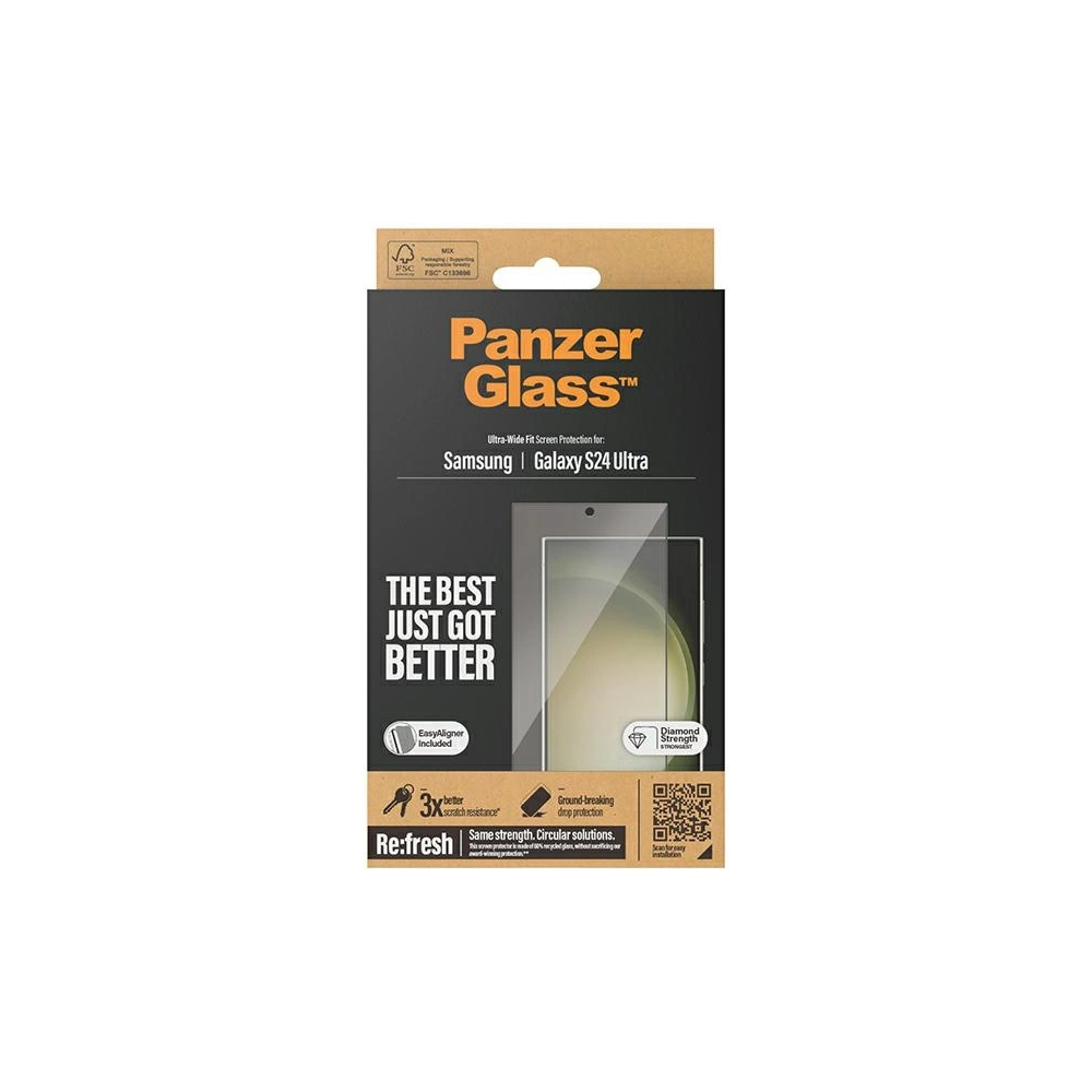 Szkło hartowane PanzerGlass Ultra-Wide Fit Samsung Galaxy S24 Ultra