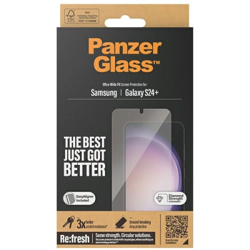 Buy PanzerGlass Ultra-Wide Fit Samsung Galaxy S24+ Plus - PZG644 - {ean13} - Home Screen Store Europe