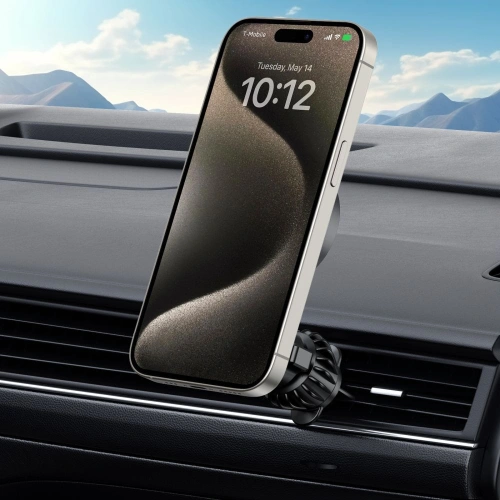 Kup Uchwyt pentru mașină pentru grilă Tech-Protect N55 Magnetic MagSafe Vent Car Mount Negru - THP2801 - {ean13} - Sklep Home Screen