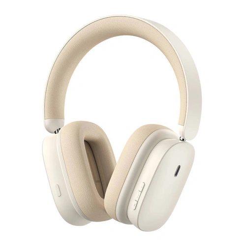 Kup Kabellose over-ear Kopfhörer Baseus Bowie H1 Bluetooth 5.2 ANC weiß - BSU4892 - {ean13} - Sklep Home Screen