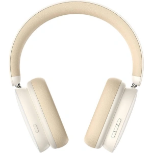 Kup Căști wireless over-ear Baseus Bowie H1 Bluetooth 5.2 ANC albe - BSU4892 - {ean13} - Sklep Home Screen
