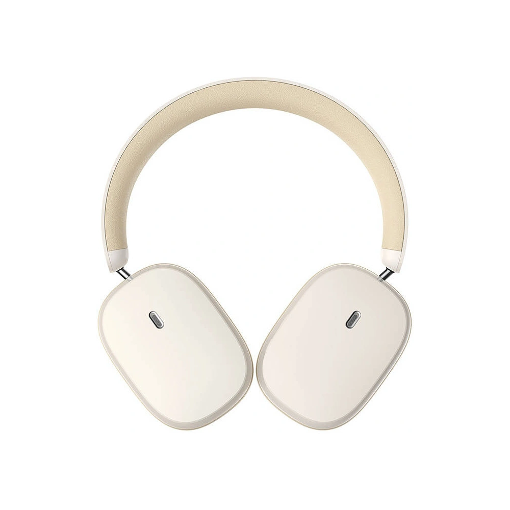 Słuchawki bezprzewodowe nauszne Baseus Bowie H1 Bluetooth 5.2 ANC białe