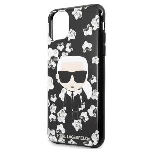 Buy Karl Lagerfeld KLHCN65FLFBBK iPhone 11 Pro Max black Flower Ikonik Karl - KLD169BLK - {ean13} - Home Screen Store Europe
