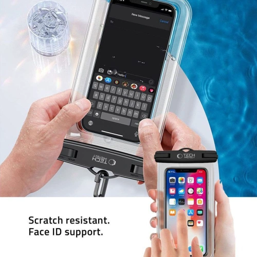Buy Tech-Protect UWC7 Universal Waterproof Case 6.9" black/orange - THP2802 - {ean13} - Home Screen Store Europe