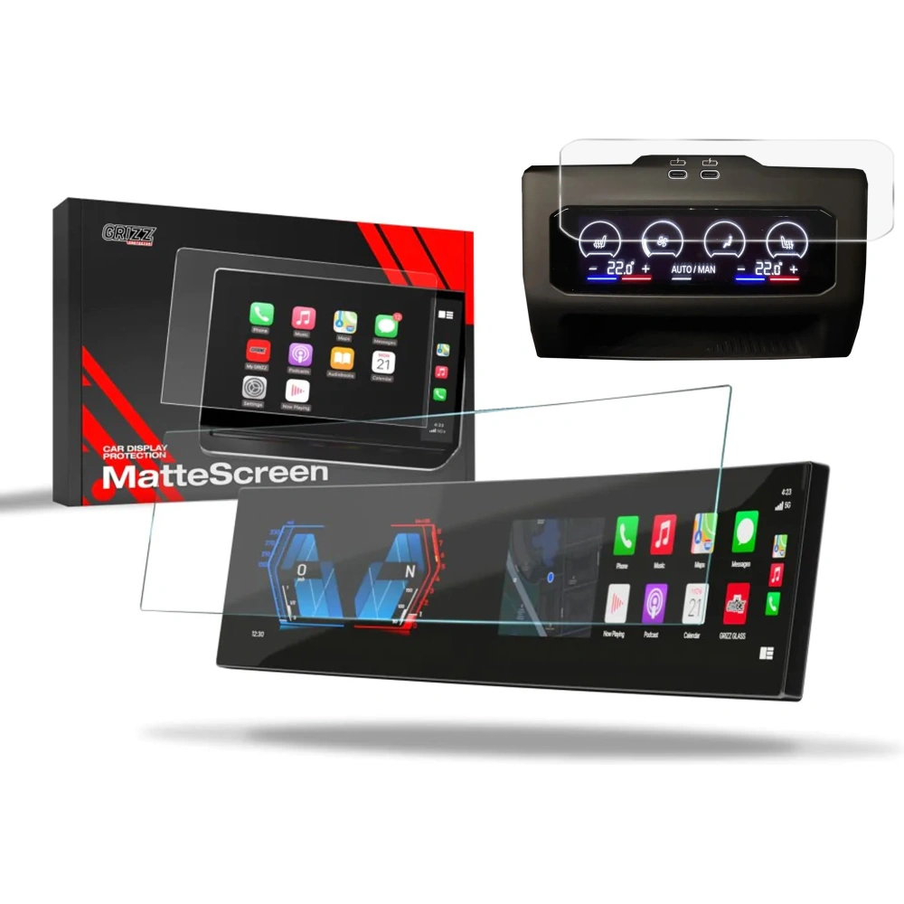 Folia matowa GrizzGlass CarDisplay Protection do BMW 5 G60 2023-2024 [2w1]