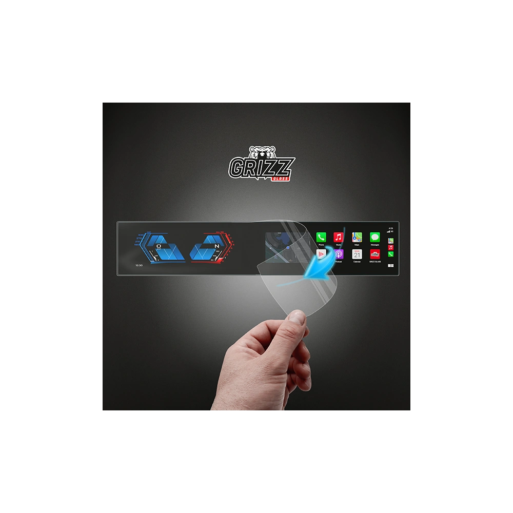 Folia matowa GrizzGlass CarDisplay Protection do BMW 5 G60 2023-2024 [2w1]