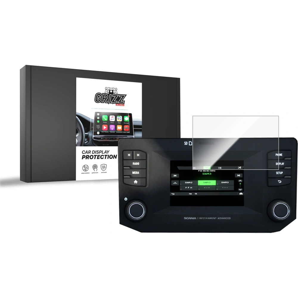 Folia ceramiczna GrizzGlass CarDisplay Protection do Scania S 5"