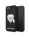 Karl Lagerfeld KLHCN65GLBK iPhone 11 Pro Max schwarz/schwarz Iconik Embossed & Glitter