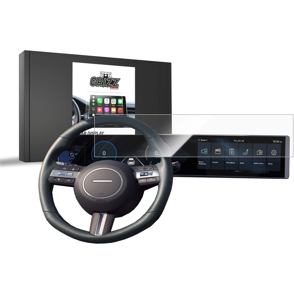 Folia ceramiczna GrizzGlass CarDisplay Protection do Hyundai Tucson 12,3" 2024-2025