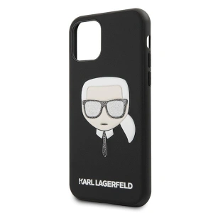 Buy Karl Lagerfeld KLHCN65GLBK iPhone 11 Pro Max black Iconik Embossed & Glitter - KLD170BLK - {ean13} - Home Screen Store Europe