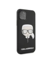 Kup Karl Lagerfeld KLHCN65GLBK iPhone 11 Pro Max schwarz/schwarz Iconik Embossed & Glitter - KLD170BLK - {ean13} - Sklep Home Screen