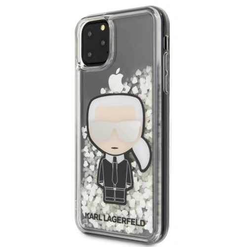 Buy Karl Lagerfeld KLHCN65GLGIRKL iPhone 11 Pro Max hardcase Ikonik Glitter Glow in the dark - KLD171 - {ean13} - Home Screen Store Europe