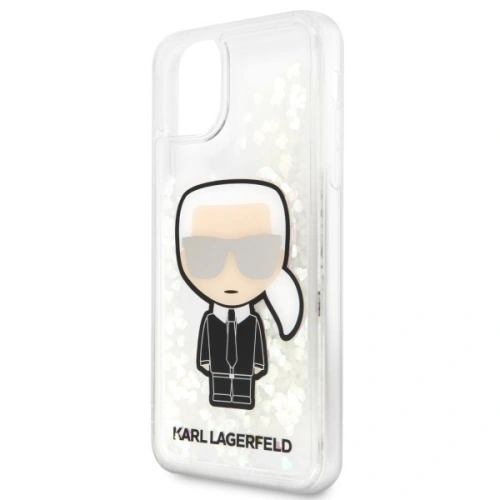 Kup Karl Lagerfeld KLHCN65GLGIRKL iPhone 11 Pro Max Hartschalenetui Iconik Glitter Glow in the dark - KLD171 - {ean13} - Sklep Home Screen