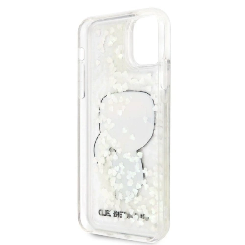 Kup Karl Lagerfeld KLHCN65GLGIRKL iPhone 11 Pro Max Hartschalenetui Iconik Glitter Glow in the dark - KLD171 - {ean13} - Sklep Home Screen