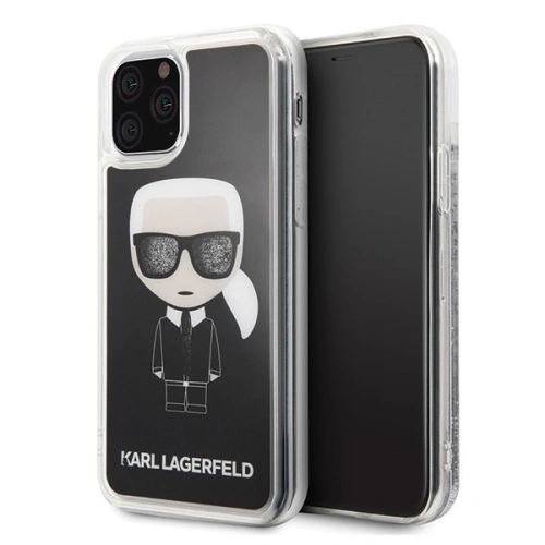 Kup Karl Lagerfeld KLHCN65ICGBK iPhone 11 Pro Max černý/black Iconic Glitter - KLD172BLK - {ean13} - Sklep Home Screen