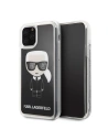 Karl Lagerfeld KLHCN65ICGBK iPhone 11 Pro Max negru/black Iconic Glitter