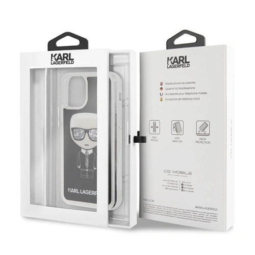 Kup Karl Lagerfeld KLHCN65ICGBK iPhone 11 Pro Max černý/black Iconic Glitter - KLD172BLK - {ean13} - Sklep Home Screen