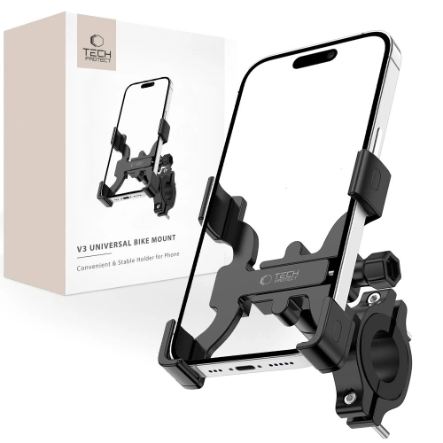 Kup Fahrradhalterung Tech-Protect V3 Universal Bike Mount schwarz - THP2803 - {ean13} - Sklep Home Screen