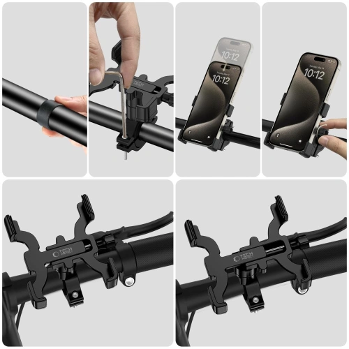 Kup Fahrradhalterung Tech-Protect V3 Universal Bike Mount schwarz - THP2803 - {ean13} - Sklep Home Screen