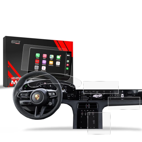 Buy Matte GrizzGlass CarDisplay Protection Porsche Taycan 2024 [4in1] - GRZ9800 - {ean13} - Home Screen Store Europe