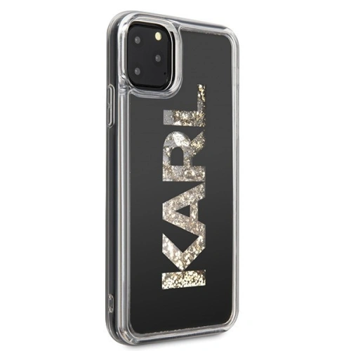 Kup Karl Lagerfeld KLHCN65KAGBK iPhone 11 Pro Max schwarz/schwarz Karl logo Glitter - KLD175BLK - {ean13} - Sklep Home Screen