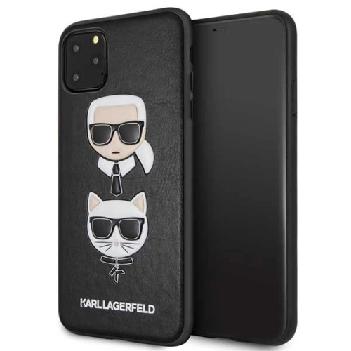 Kup Karl Lagerfeld KLHCN65KICKC iPhone 11 Pro Max Schutzhülle schwarz/schwarz Karl & Choupette - KLD176BLK - {ean13} - Sklep Home Screen