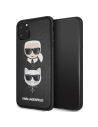 Karl Lagerfeld KLHCN65KICKC iPhone 11 Pro Max Schutzhülle schwarz/schwarz Karl & Choupette