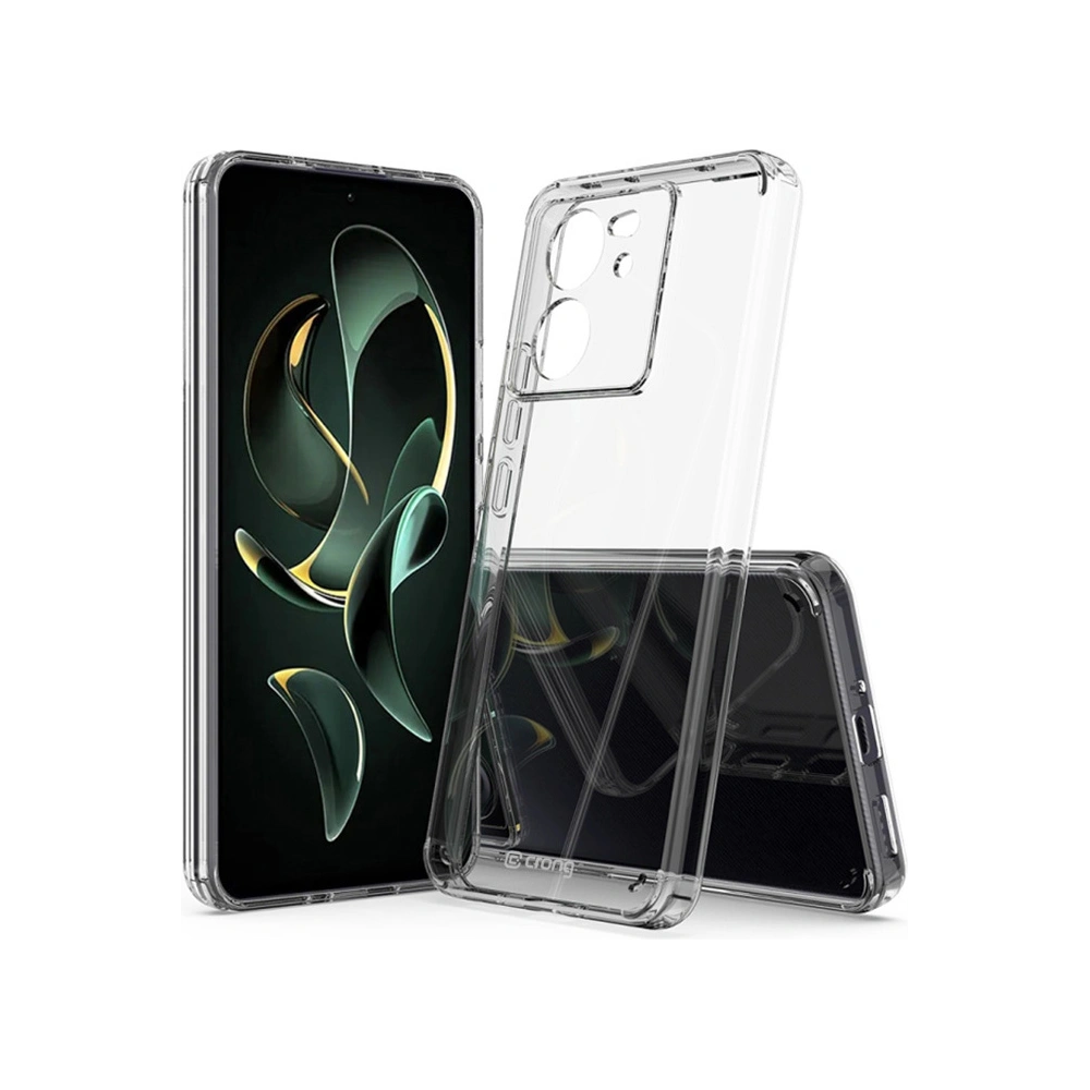 Etui Crong Crystal Shield Cover Xiaomi 13T / 13T Pro przezroczysty