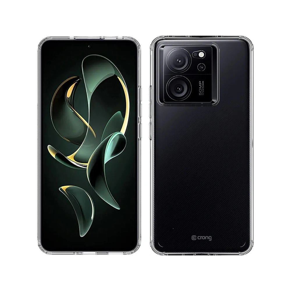 Etui Crong Crystal Shield Cover Xiaomi 13T / 13T Pro przezroczysty
