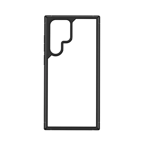 Kup [OUTLET] Etui Crong Hybrid Clear Cover Samsung Galaxy S22 Ultra (fekete) - OT-640 - {ean13} - Sklep Home Screen