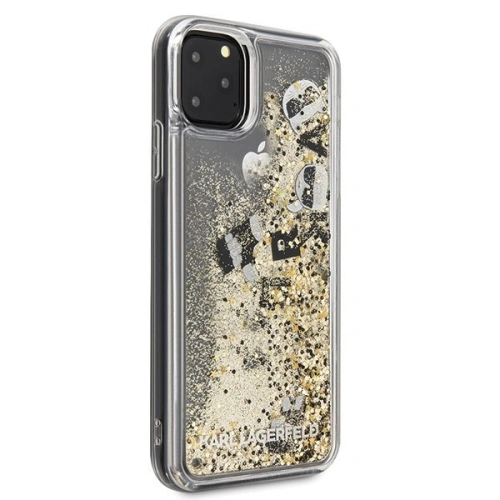 Kup Karl Lagerfeld KLHCN65ROGO iPhone 11 Pro Max fekete-arany/black & gold kemény tok Glitter - KLD179BLKGLD - {ean13} - Sklep Home Screen