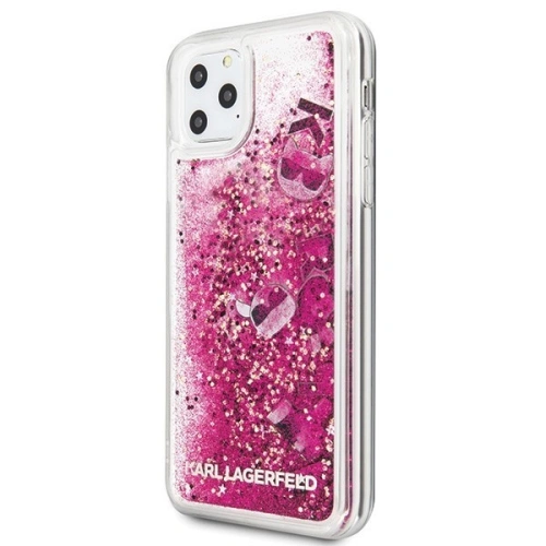 Kup Karl Lagerfeld KLHCN65ROPI iPhone 11 Pro Max roz-aurie/rosegold hard case Glitter - KLD180RS - {ean13} - Sklep Home Screen